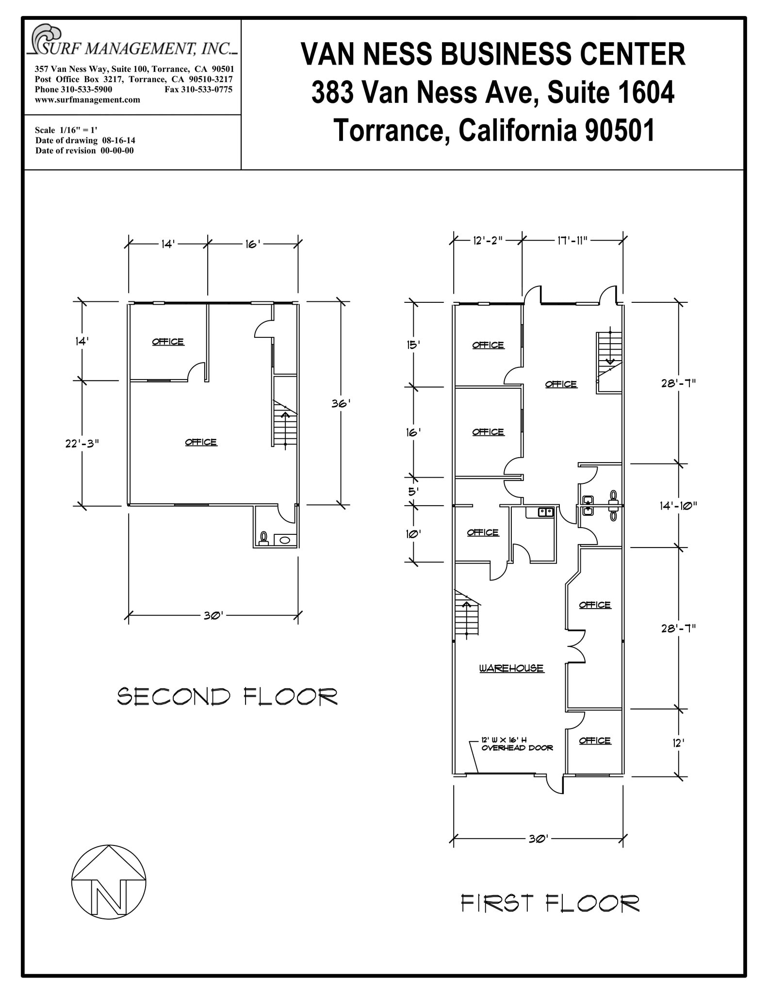 357 Van Ness Way, Torrance, CA à louer Plan de site– Image 1 sur 1