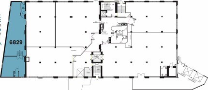 6829-6845 Av de l'Épée, Montréal, QC à louer Plan d’étage– Image 1 sur 1