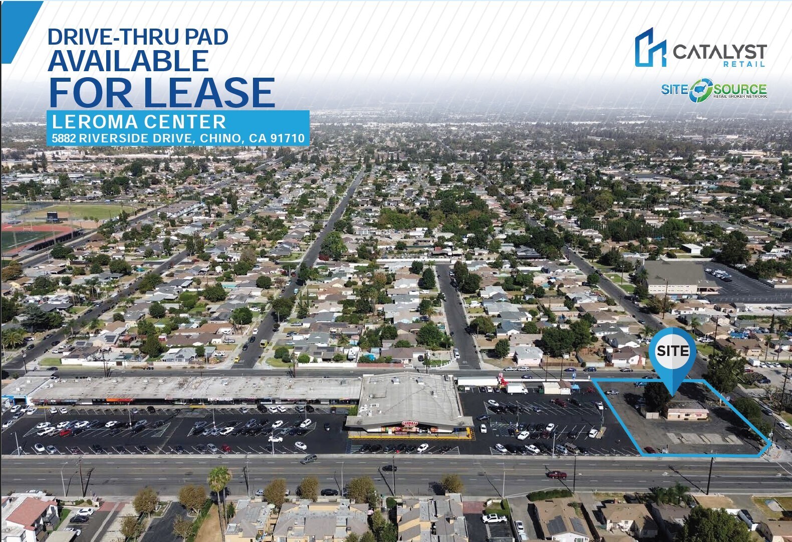 5882 Riverside Dr, Chino, CA à louer Photo de l’immeuble– Image 1 sur 4
