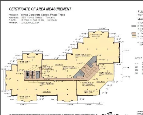 4120 Yonge St, Toronto, ON à louer Plan d’étage– Image 1 sur 1