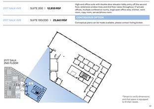 2173 Salk Ave, Carlsbad, CA à louer Plan d’étage– Image 2 sur 2