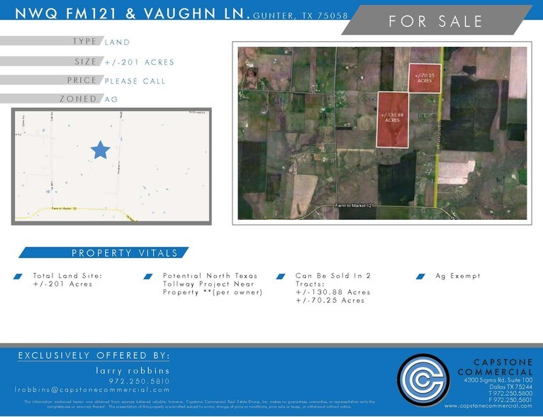 Fm 121, Tioga, TX à vendre - Photo de l’immeuble – Image 2 sur 5