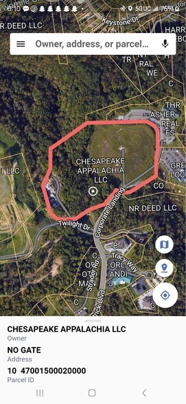 Deitrick Blvd, Charleston, WV à vendre - Plan cadastral – Image 1 sur 4