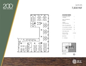 200 W Jackson Blvd, Chicago, IL à louer Plan de site– Image 1 sur 1
