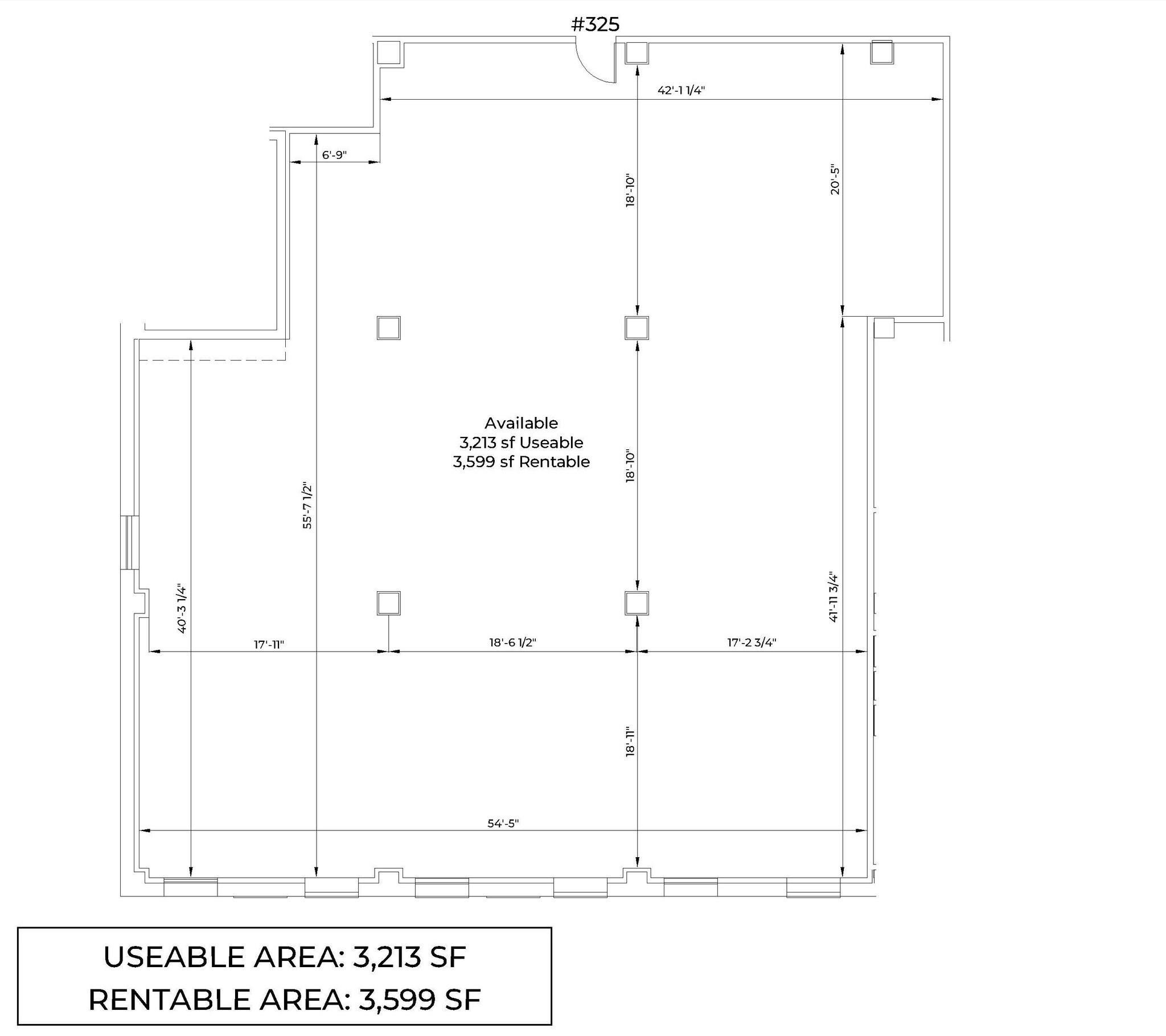 300 S Washington Sq, Lansing, MI à louer Plan d’étage– Image 1 sur 1
