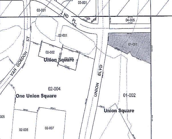 198 Union Blvd, Lakewood, CO à louer - Plan cadastral – Image 2 sur 4
