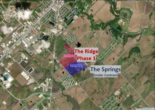 Redwood Subdivision, San Marcos, TX - VUE AÉRIENNE  vue de carte