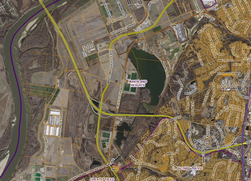 15121 River Valley Dr, Saint Louis, MO à vendre Aérien– Image 1 sur 4