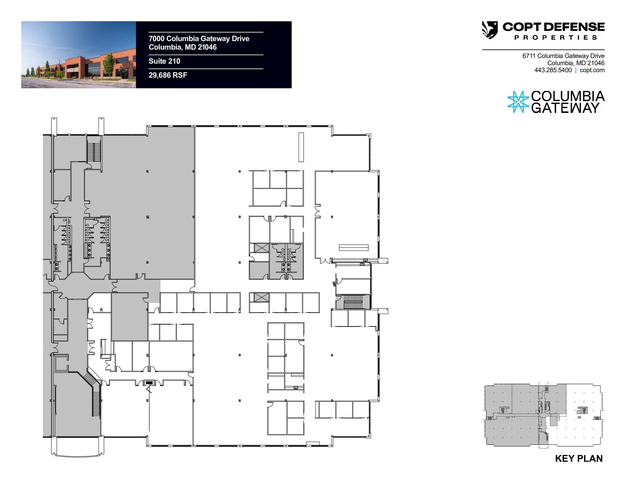 7000 Columbia Gateway Dr, Columbia, MD à louer Plan d’étage– Image 1 sur 1