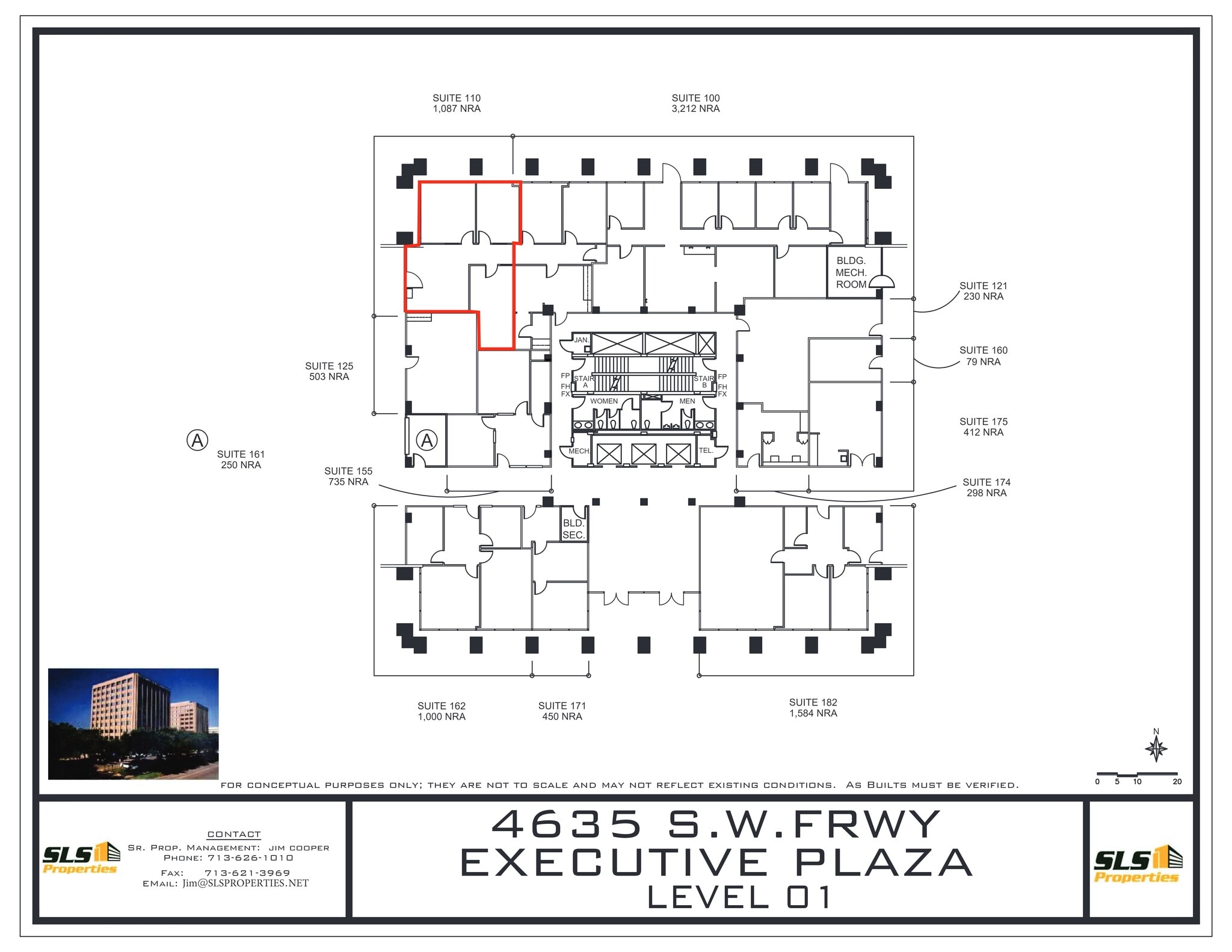4635 Southwest Fwy, Houston, TX à louer Plan de site– Image 1 sur 2