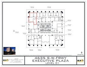 4635 Southwest Fwy, Houston, TX à louer Plan de site– Image 1 sur 2