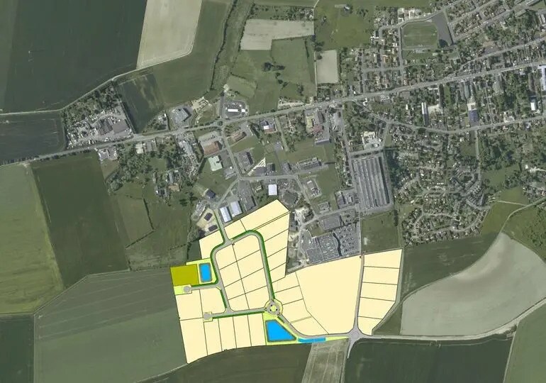 Terrain dans Vouziers à vendre - Aérien – Image 3 sur 3