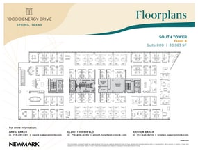 10000 Energy Dr, Spring, TX à louer Plan d’étage– Image 1 sur 1