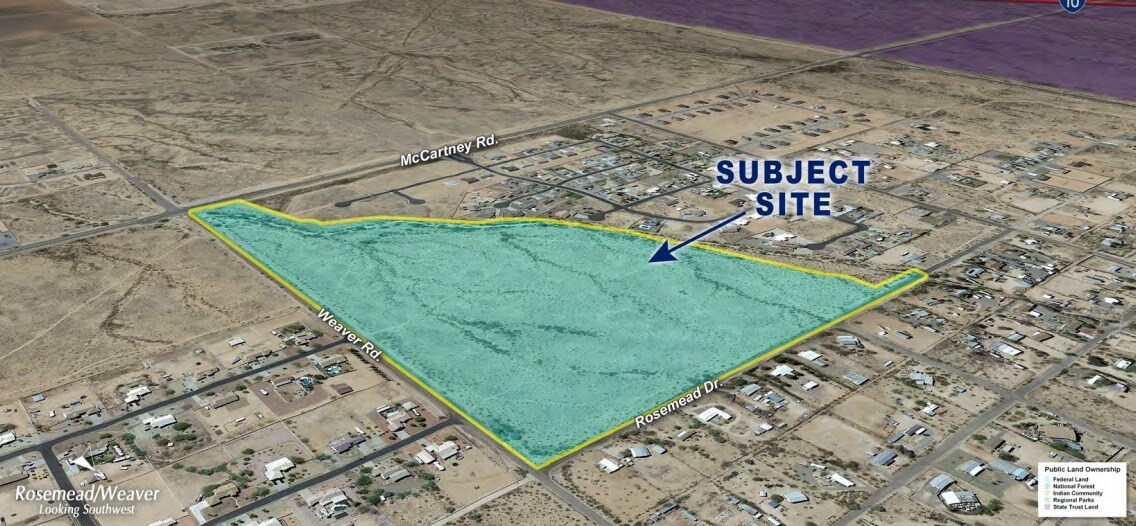 NW McCartney Rd & Weaver Rd, Casa Grande, AZ à vendre Photo principale– Image 1 sur 5