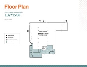 47913-47963 Warm Springs Blvd, Fremont, CA à louer Plan d’étage– Image 1 sur 3
