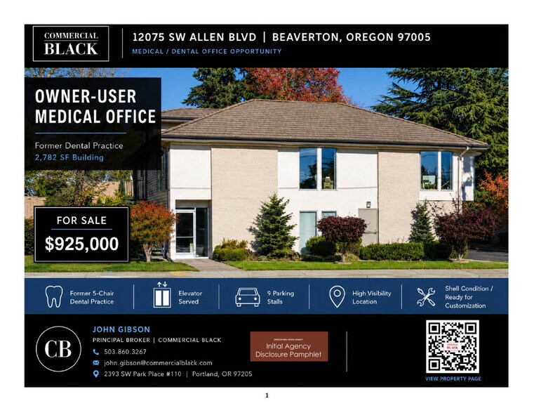 12075 SW Allen Blvd, Beaverton, OR à vendre - Photo de l’immeuble – Image 2 sur 5