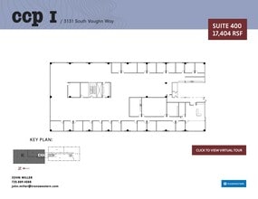 3131 S Vaughn Way, Aurora, CO à louer Plan de site– Image 1 sur 2