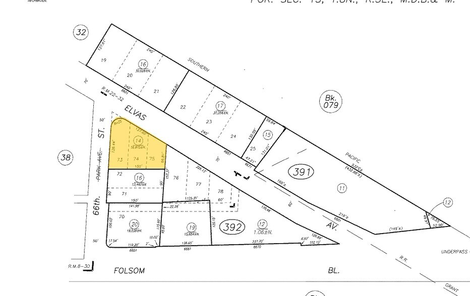 1315 65th St, Sacramento, CA à louer - Plan cadastral – Image 3 sur 23