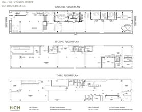 1245-1263 Howard St, San Francisco, CA à louer Plan d’étage– Image 1 sur 1