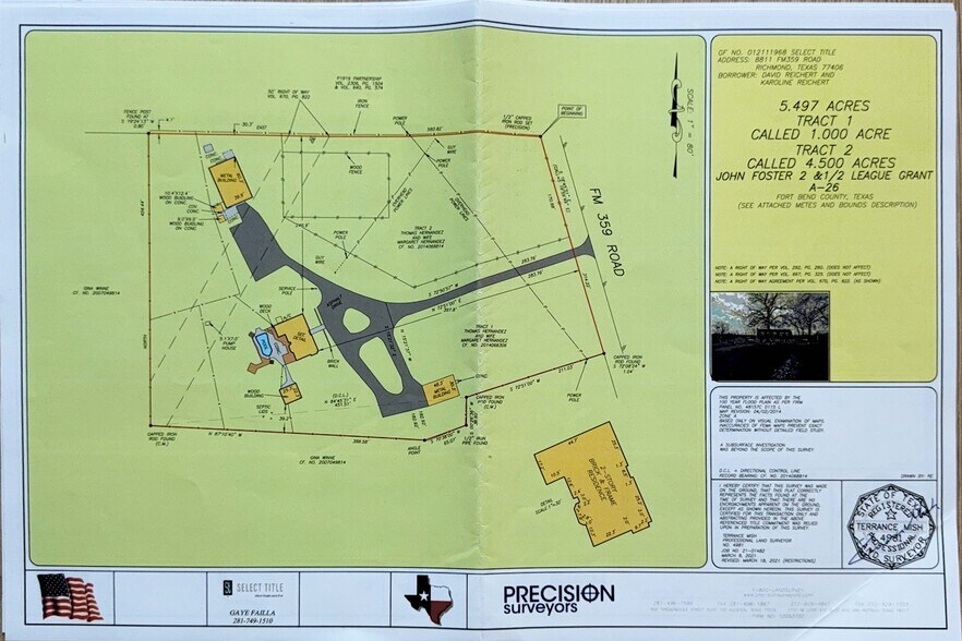 8811 FM 359 Rd, Richmond, TX à vendre - Plan de site – Image 2 sur 13