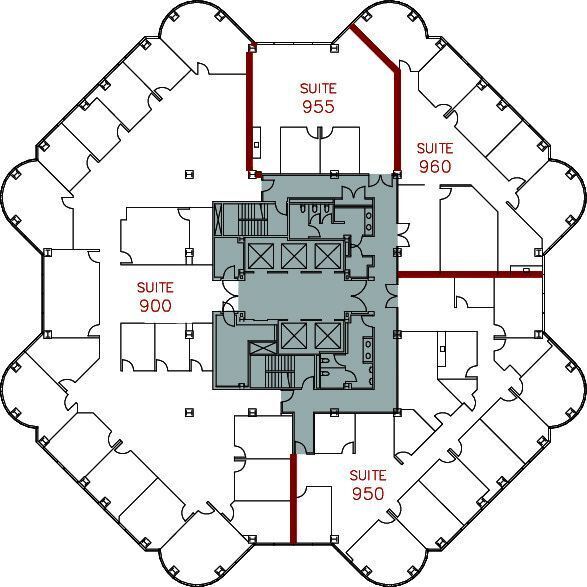 4270 Executive Sq, La Jolla, CA à louer Plan d’étage– Image 1 sur 1