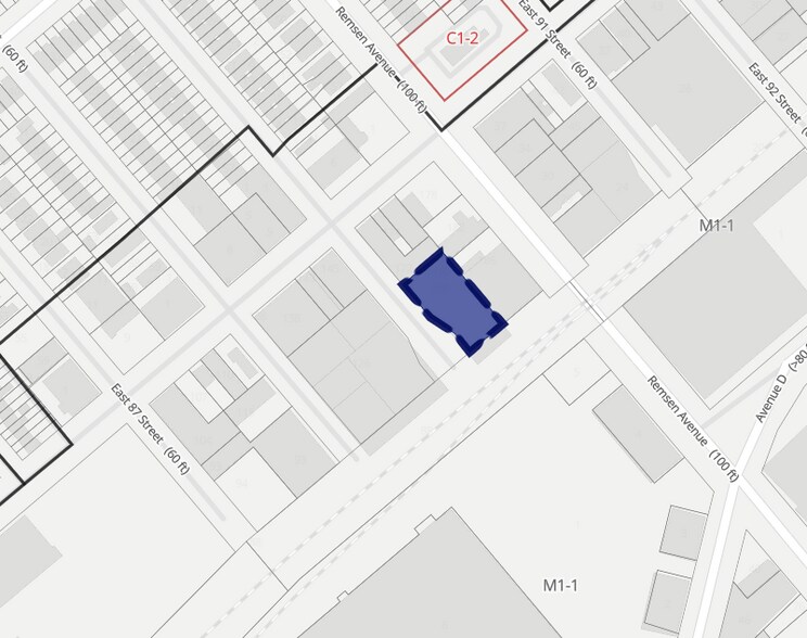 317 E 89th St, Brooklyn, NY à louer - Plan cadastral – Image 3 sur 3