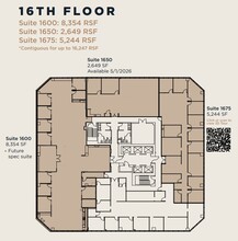 401 W A St, San Diego, CA à louer Plan d’étage– Image 1 sur 1