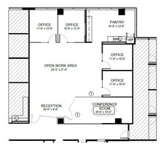 12851 Worldgate Dr, Herndon, VA à louer Plan d’étage– Image 1 sur 7
