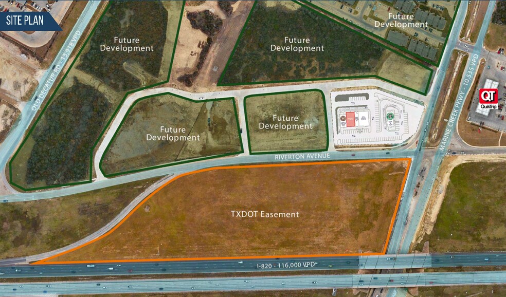 2401 NW Loop 820, Fort Worth, TX à louer - Plan de site – Image 3 sur 6