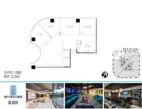 3811 Turtle Creek Blvd, Dallas, TX à louer Plan d’étage– Image 1 sur 1