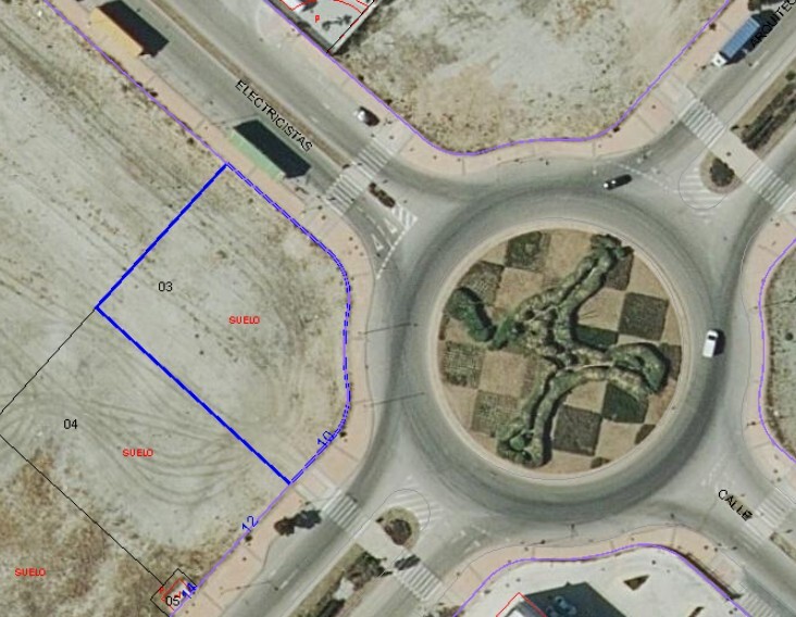 Terrain dans Pinto, Madrid à vendre Plan cadastral– Image 1 sur 2
