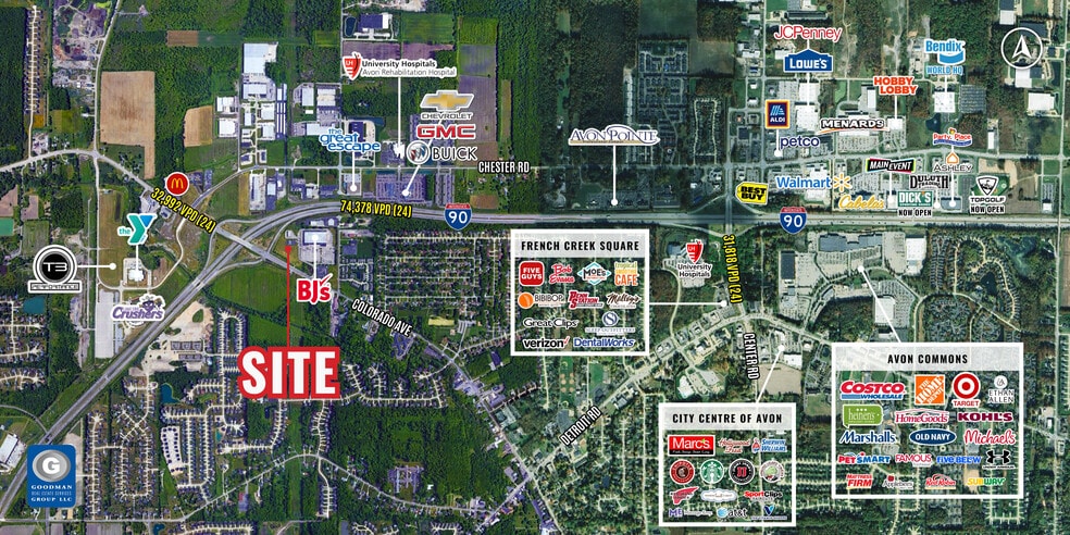 38296 Colorado Ave, Avon, OH à vendre - Aérien – Image 2 sur 4