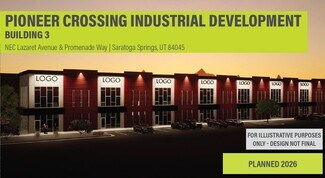Plus de détails pour NEC Lazaret Ave, Saratoga Springs, UT - Industriel/Logistique à louer
