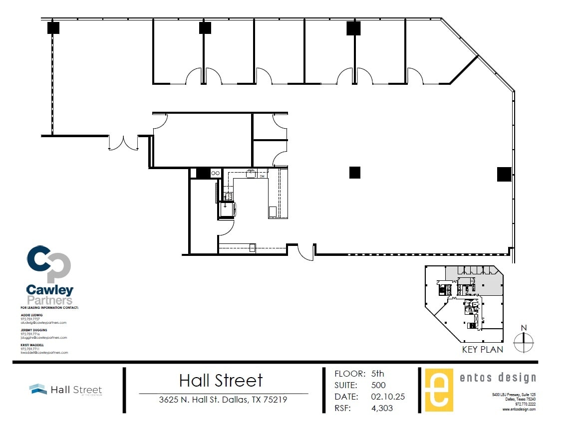 3625 N Hall St, Dallas, TX à louer Plan d’étage– Image 1 sur 6