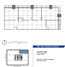 540 5th Ave SW, Calgary, AB à louer Plan d’étage– Image 1 sur 1