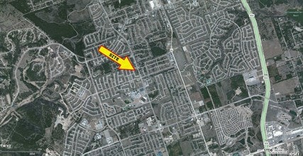 Bagdad Rd. & Osage Dr, Leander, TX - VUE AÉRIENNE  vue de carte - Image1