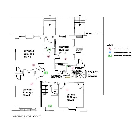 12 South Charlotte St, Edinburgh à louer Plan d’étage– Image 1 sur 1