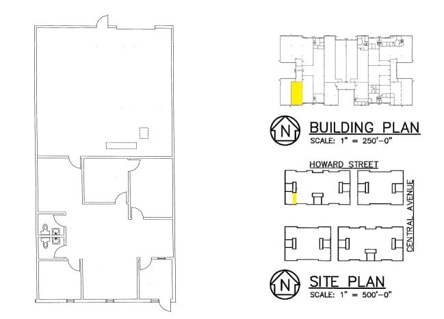 5601-5631 W Howard St, Niles, IL à louer Plan d’étage– Image 1 sur 1