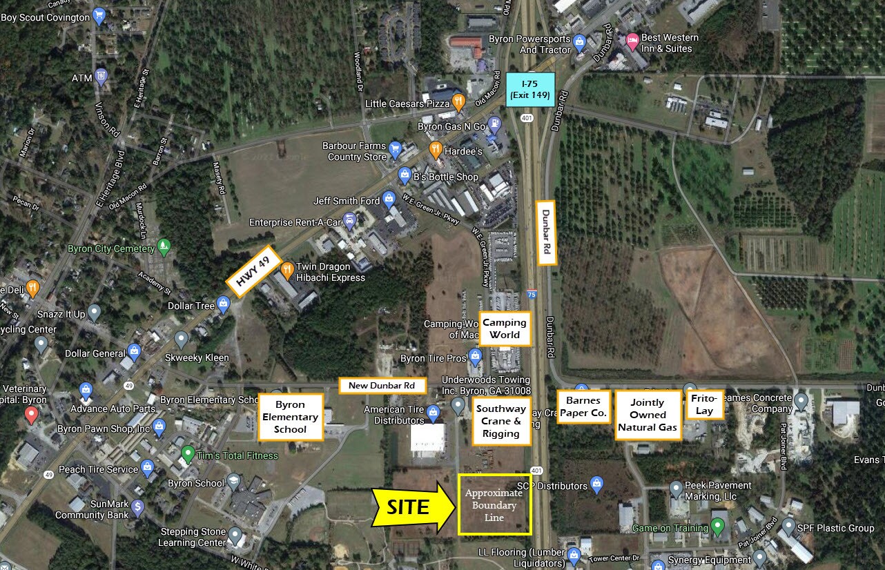 Reynolds Rd, Byron, GA à vendre Photo principale– Image 1 sur 3