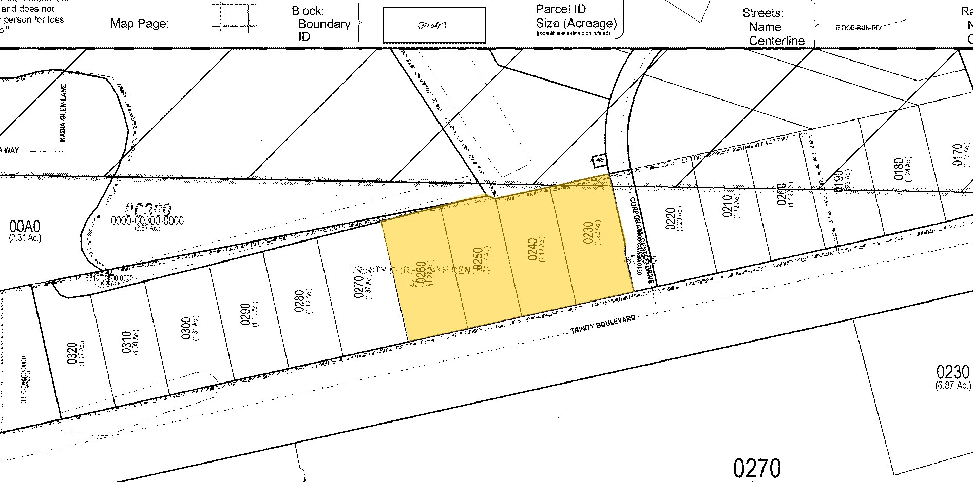 0 Corporate Center Dr, Trinity, FL à vendre Plan cadastral– Image 1 sur 2