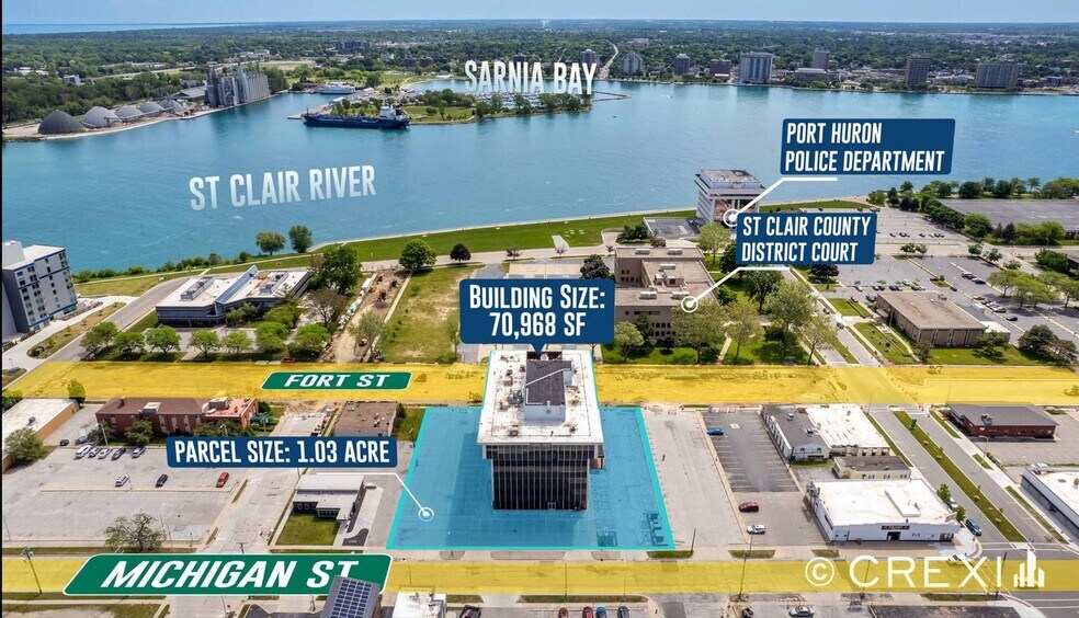 511 Fort St, Port Huron, MI à vendre - Photo principale – Image 1 sur 14