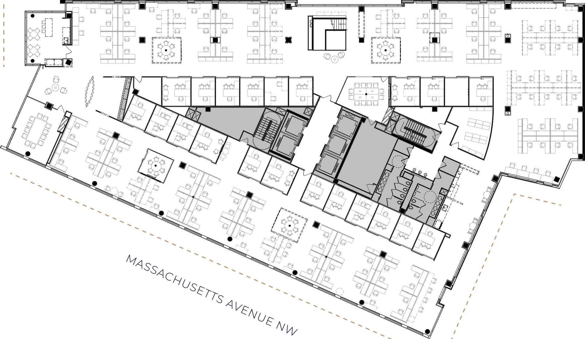 455 Massachusetts Ave NW, Washington, DC à louer Plan d’étage– Image 1 sur 1
