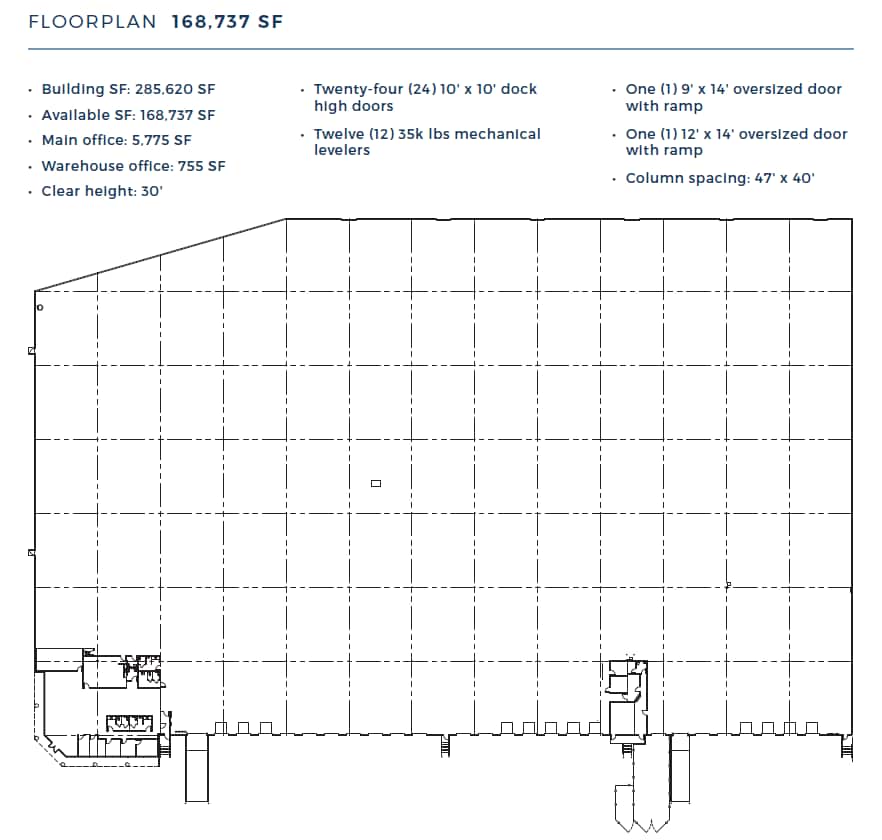 801-841 Railhead Rd, Fort Worth, TX à louer Plan d’étage– Image 1 sur 1