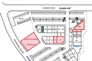 Plus de détails pour 51 S Milwaukee Ave, Wheeling, IL - Terrain à louer