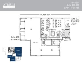 205 Van Buren St, Herndon, VA à louer Plan d’étage– Image 1 sur 1