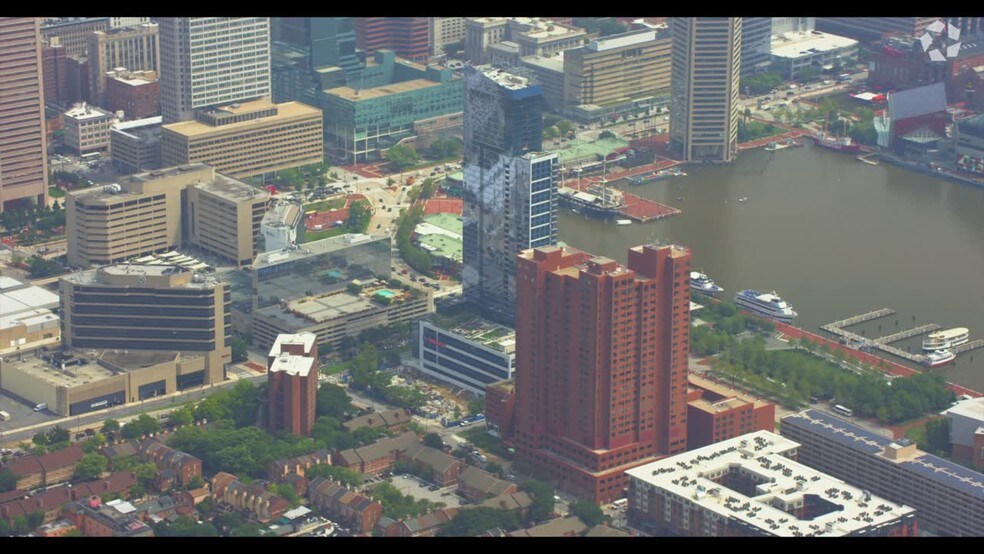 414 Light St, Baltimore, MD à louer - Vidéo aérienne – Image 2 sur 16