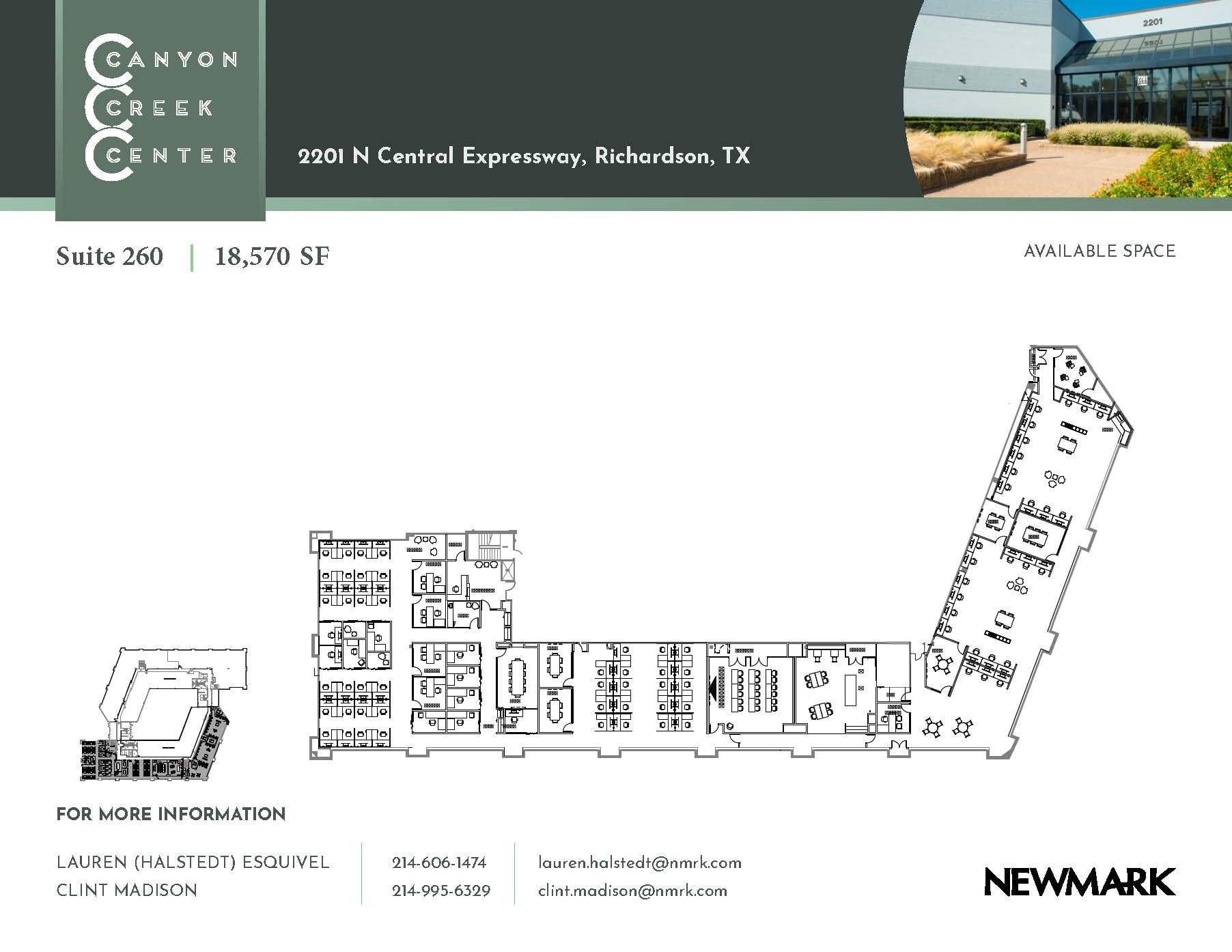 2201 N Central Expy, Richardson, TX à vendre Plan d’étage– Image 1 sur 1