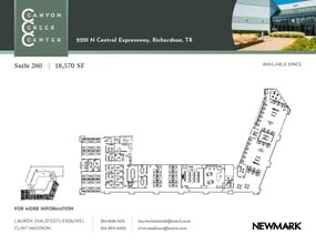 2201 N Central Expy, Richardson, TX à vendre Plan d’étage– Image 1 sur 1
