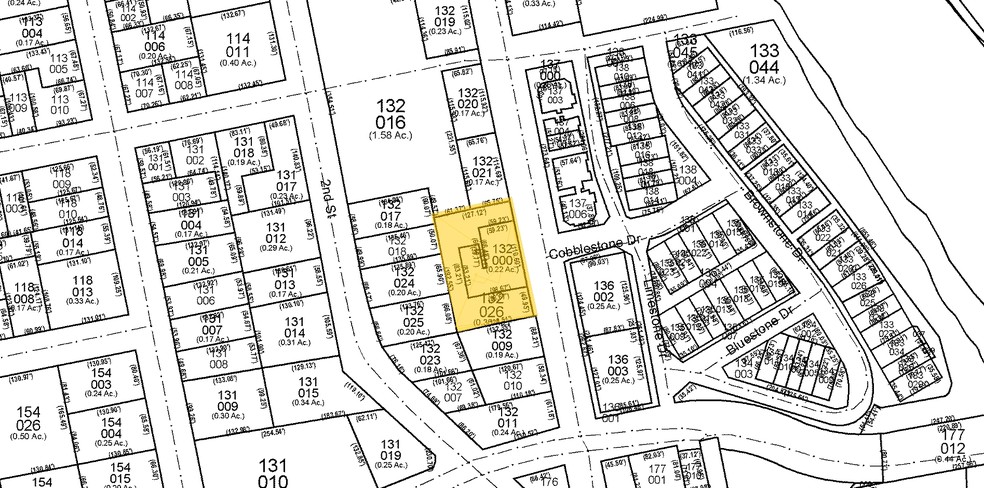 409 S 1st St, St Charles, IL à louer - Plan cadastral – Image 2 sur 12