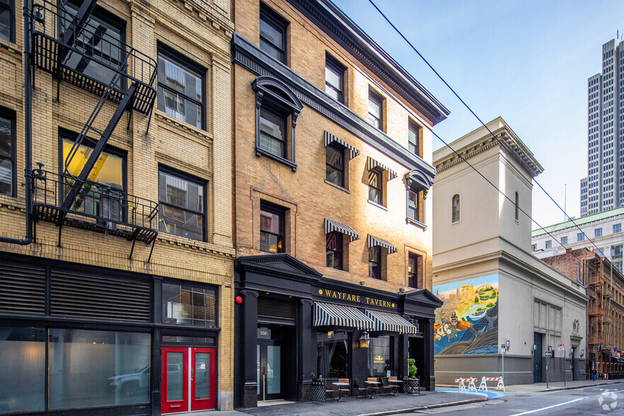 558 Sacramento St, San Francisco, CA à louer - Photo de l’immeuble – Image 2 sur 4